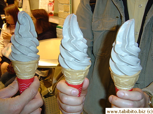 The best black sesame ice-cream in the world