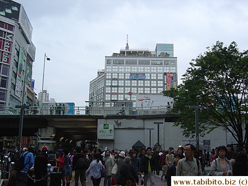 Takashimaya Dept Store in Shinjuku