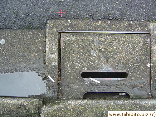 Common trash on the streets