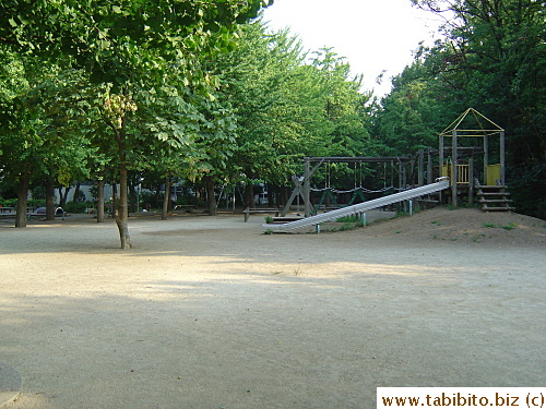 A corner of our neighborhood park