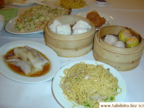 Our very first meal in Kuala Lumpur was included in our half-day tour: dim sum in a Chinese Restaurant in Melia Hotel.  It's actually quite good
