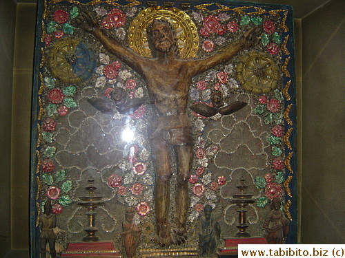 Another Jesus statue on the crucifix