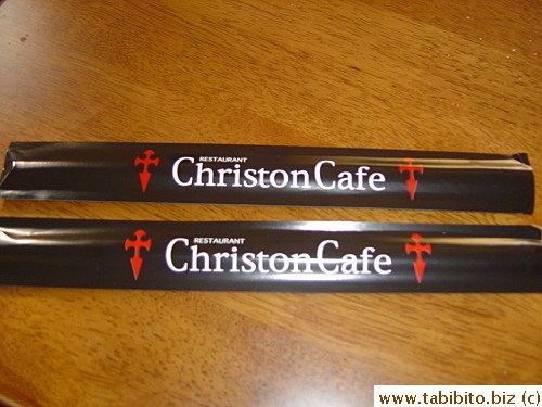 Christon Caf chopsticks