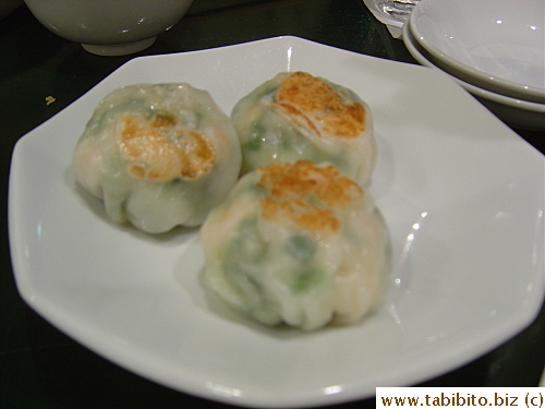 Prawn and Chinese chives dumplings, so yummy