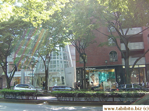 On the other side, we have Burberry and Tag Heuer