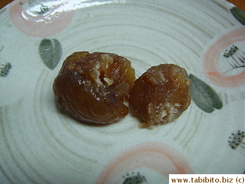 It is sickeningly sweet and no chestnut flavor left