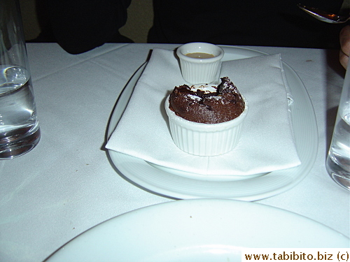 Some chocolate dessert