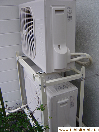 Now we have separate exhaust units for each air-con, and they look so good!