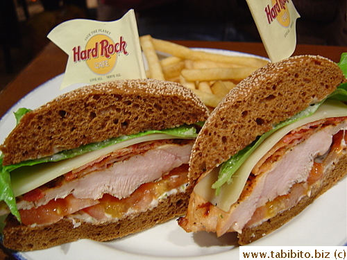 California Club Sandwich 