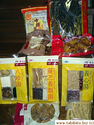 Soup making ingredients