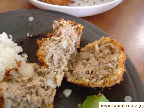 Blurry picture shows a fuzzy innards