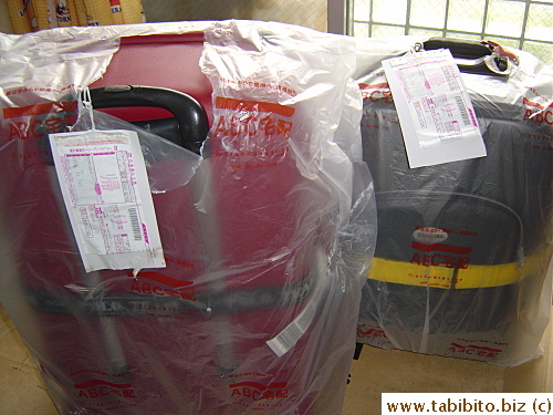 ABC delivered our luggage the next day