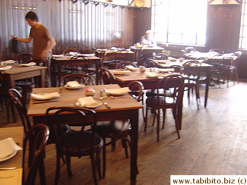 Near empty dining room