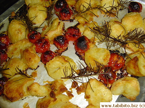 Out of the oven
