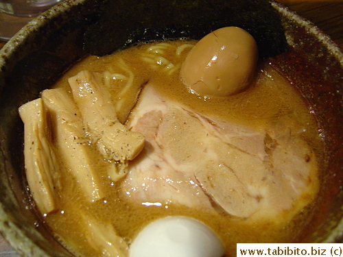 their Ramen 750Yen/US$8.3