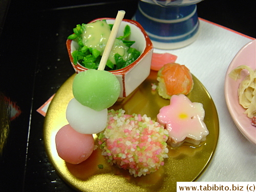 The middle one is deep-fried white fish in crunchy coating