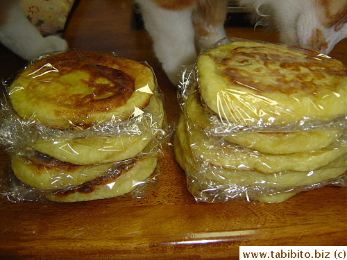 Wrapped and freezed for later