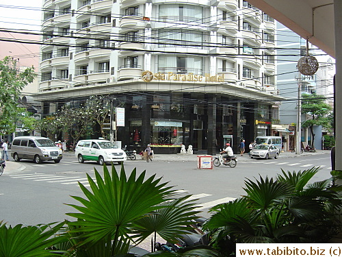 Our view from the table