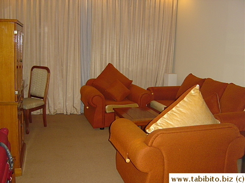 Very large living room although this picture may not show it