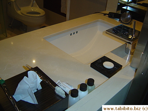 Handy to get things in the sink area from the bedroom