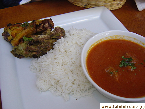 Chicken and lamb curry