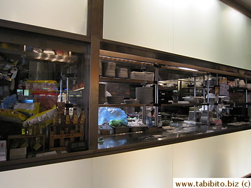 Semi-open kitchen