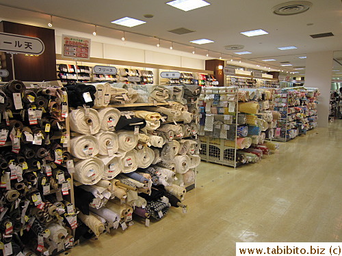 Billion bolts of fabric