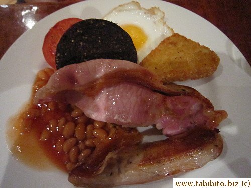 KL's first English breakfast plate