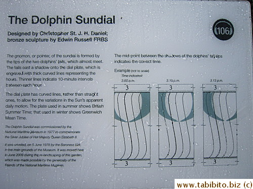 It is a clever sundial