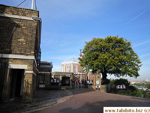 All the people have gone inside the LINE area