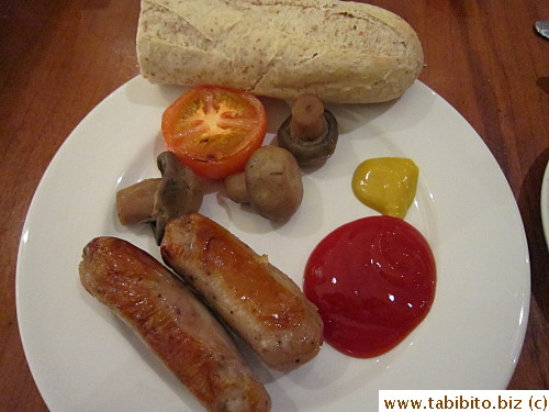 Got ingredients to make a sausage roll for breakfast one morning