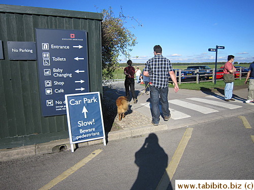 Dogs are everywhere in London, there's even one in Stonehenge!