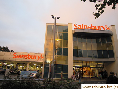 A hypermarket-like Sainsbury's