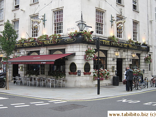 Classic pub exterior