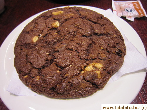 What's this triple chocolate chip cookie (1.55GBP) made of?! Lard and lead chips?