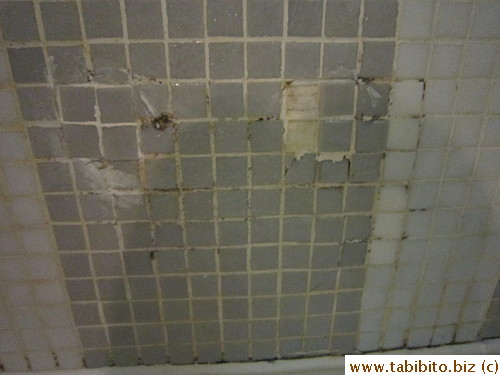 Chipped tiles