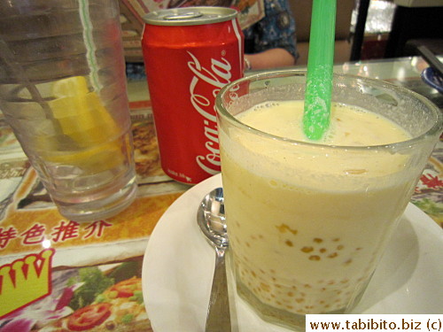 Don't remember what kind of drink C got HK$22/US$2.7, and I had Coke with lemon HK$15/US$2