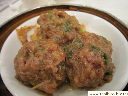 Beef balls were surprisingly good with lots of coriander