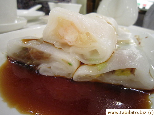 Prawn/BBQ pork/Beef rolls (Total for the meal was HK$88/US$11)
