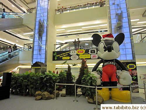 A display inside