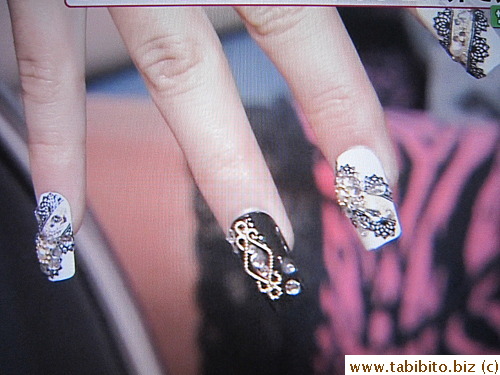 These nails are too grown-up for her