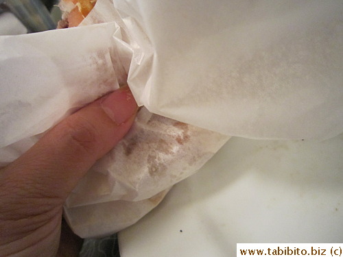 I think burger bag is a great idea to contain the dripping juice