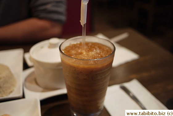 and of course Hong Kong style milk tea