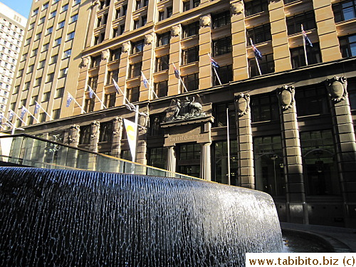 This large building in the heart of Martin Place is Bank Of Australia