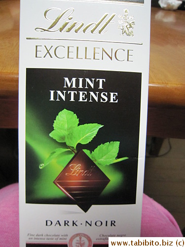Chocolate from my sister Serlina
