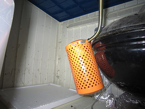 MT would not go inside no matter how much food I put there to lure her