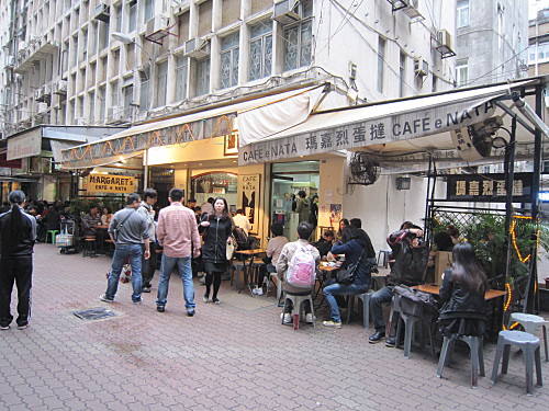 Margaret's Cafe is located in an alley off this street (on google map)
