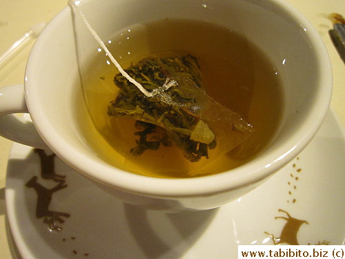 Pineapple jasmine tea was very pineapple-y