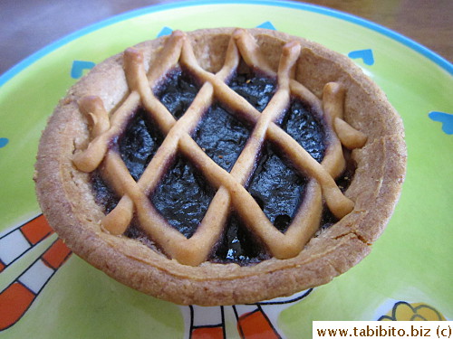 Blueberry tart