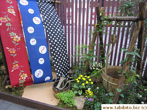 Japanese style garden